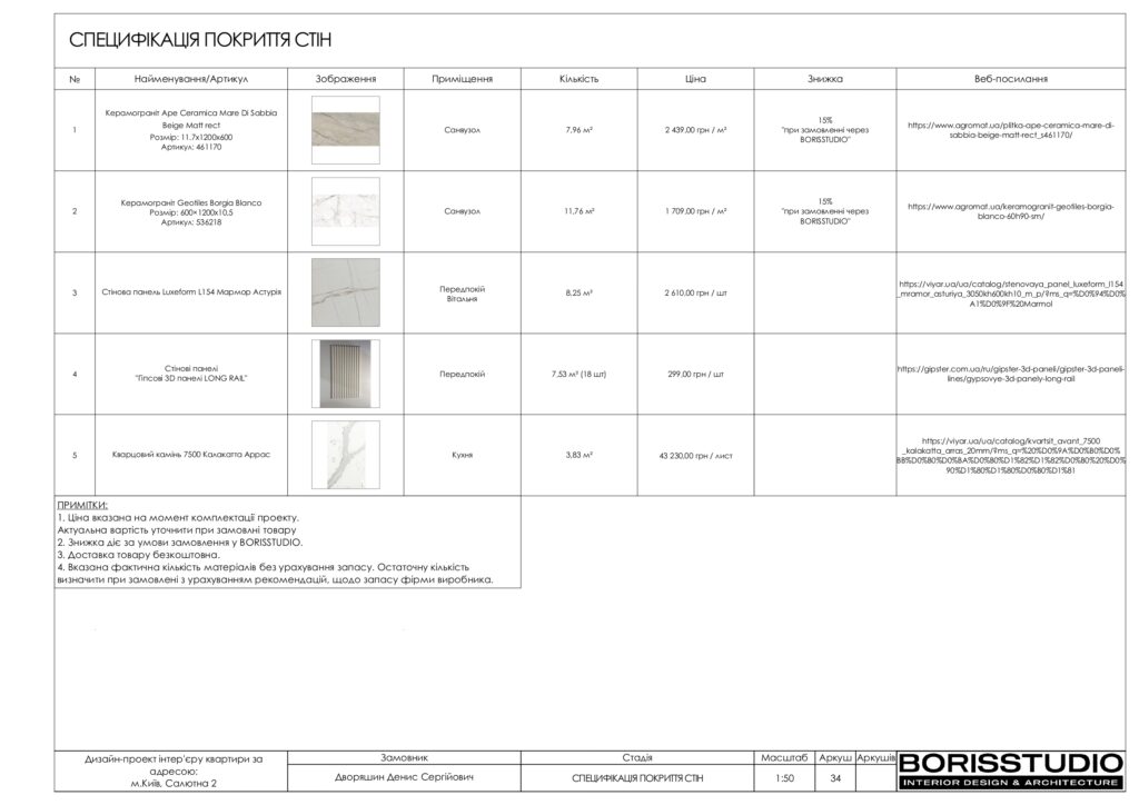 Планування інтер'єру квартири, фото №17
