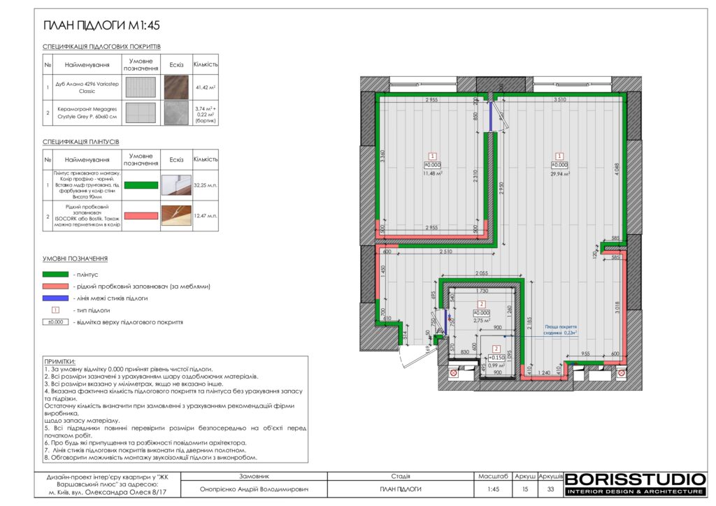 Планування інтер'єру квартири, фото №7