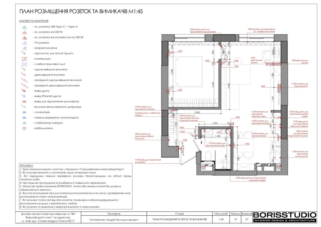Планування інтер'єру квартири, фото №11