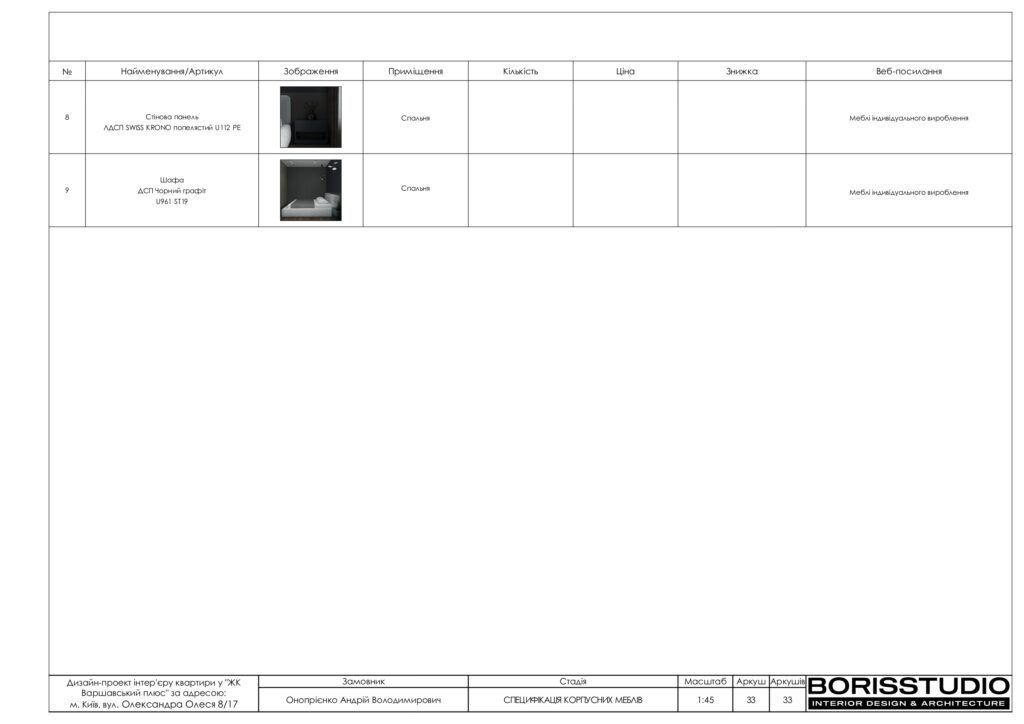 Планування інтер'єру квартири, фото №25