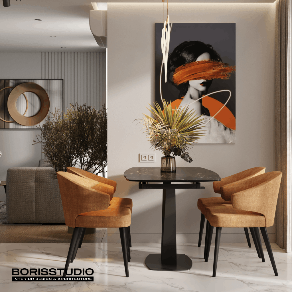 Дизайн-проект квартири, кухня, меблі, фото №12