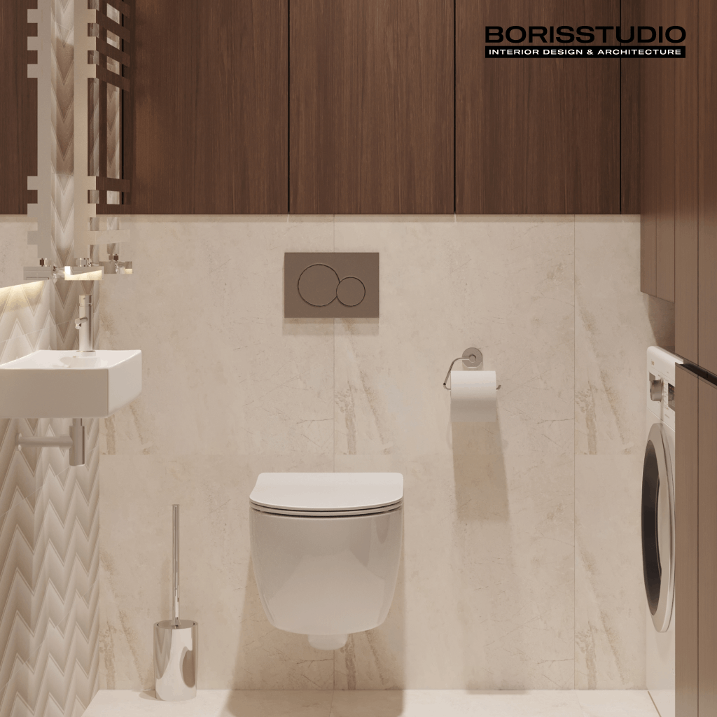 Дизайн-проект квартири, ванна, фото №31