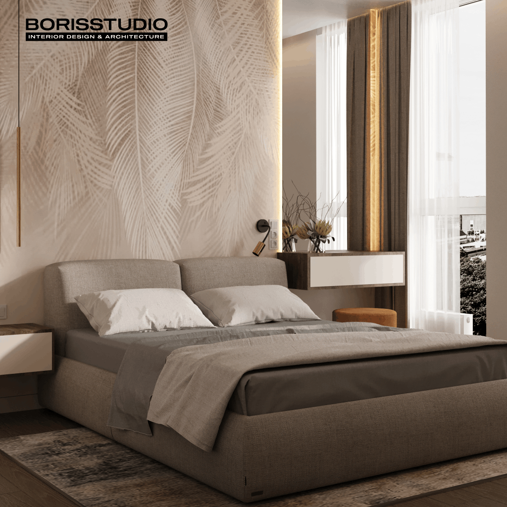 Дизайн-проект квартири, спальня, фото №29