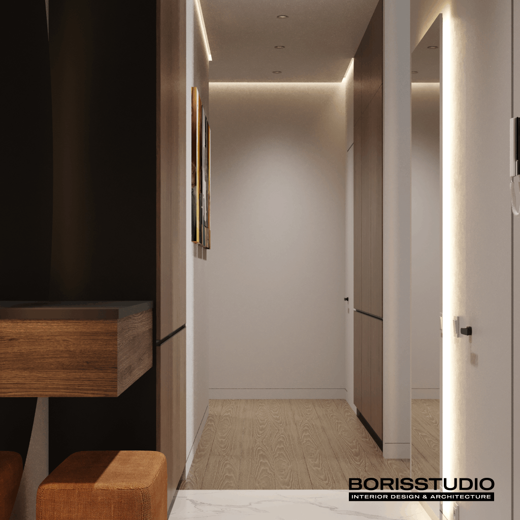 Дизайн-проект квартири, хол, фото №6