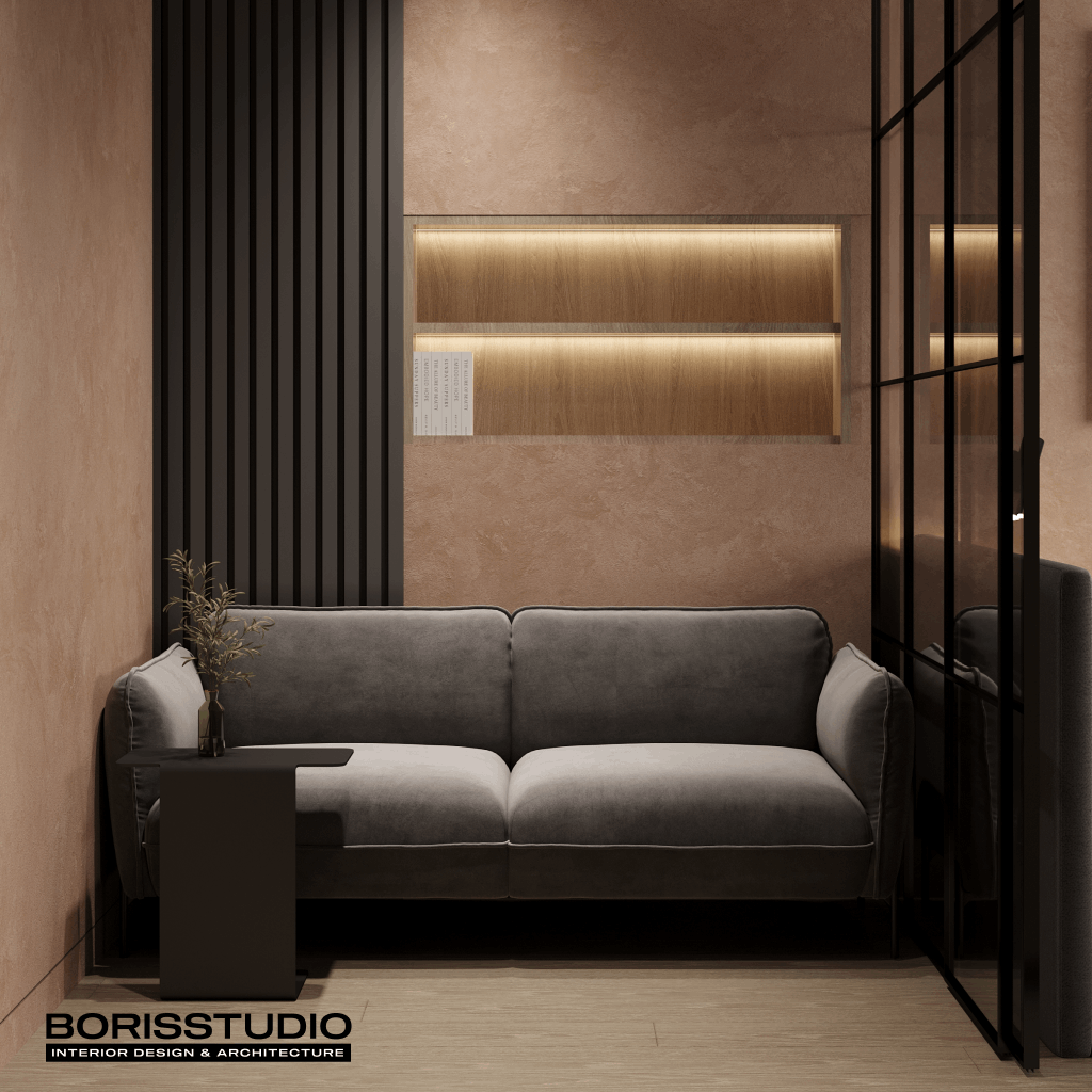 Дизайн-проект інтер'єру квартири, диван, №7