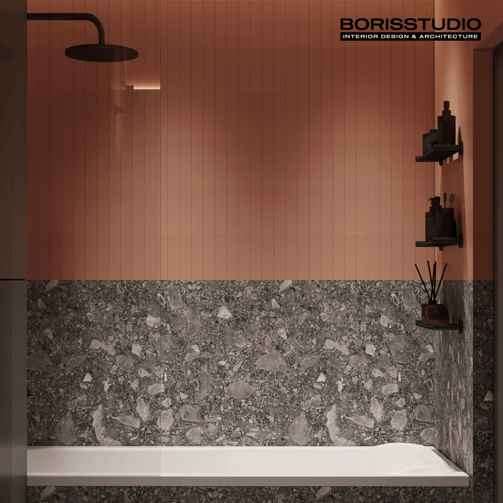 Дизайн-проект інтер'єру квартири, душова, №25