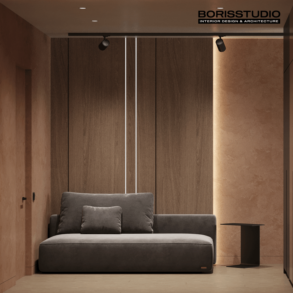 Дизайн-проект інтер'єру квартири, вітальня, №8