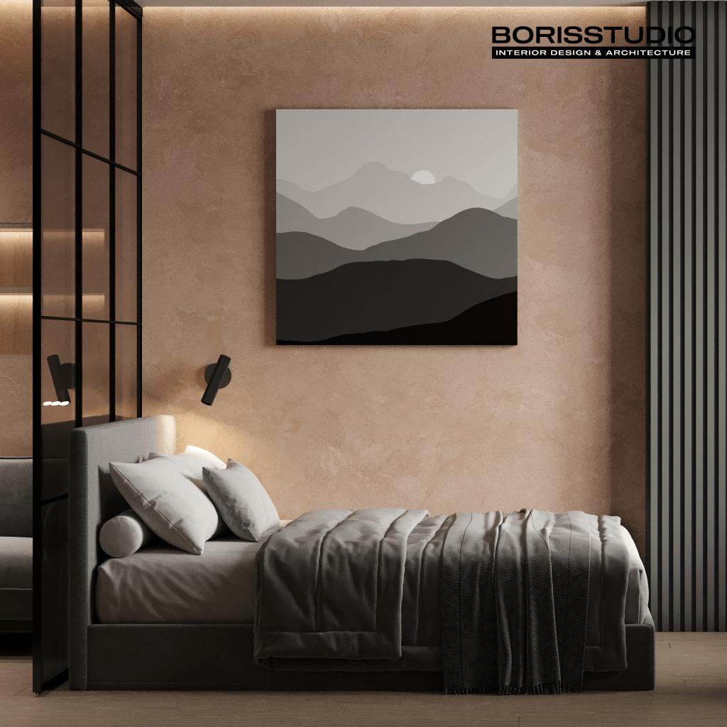 Дизайн-проект інтер'єру квартири, спальня, №23