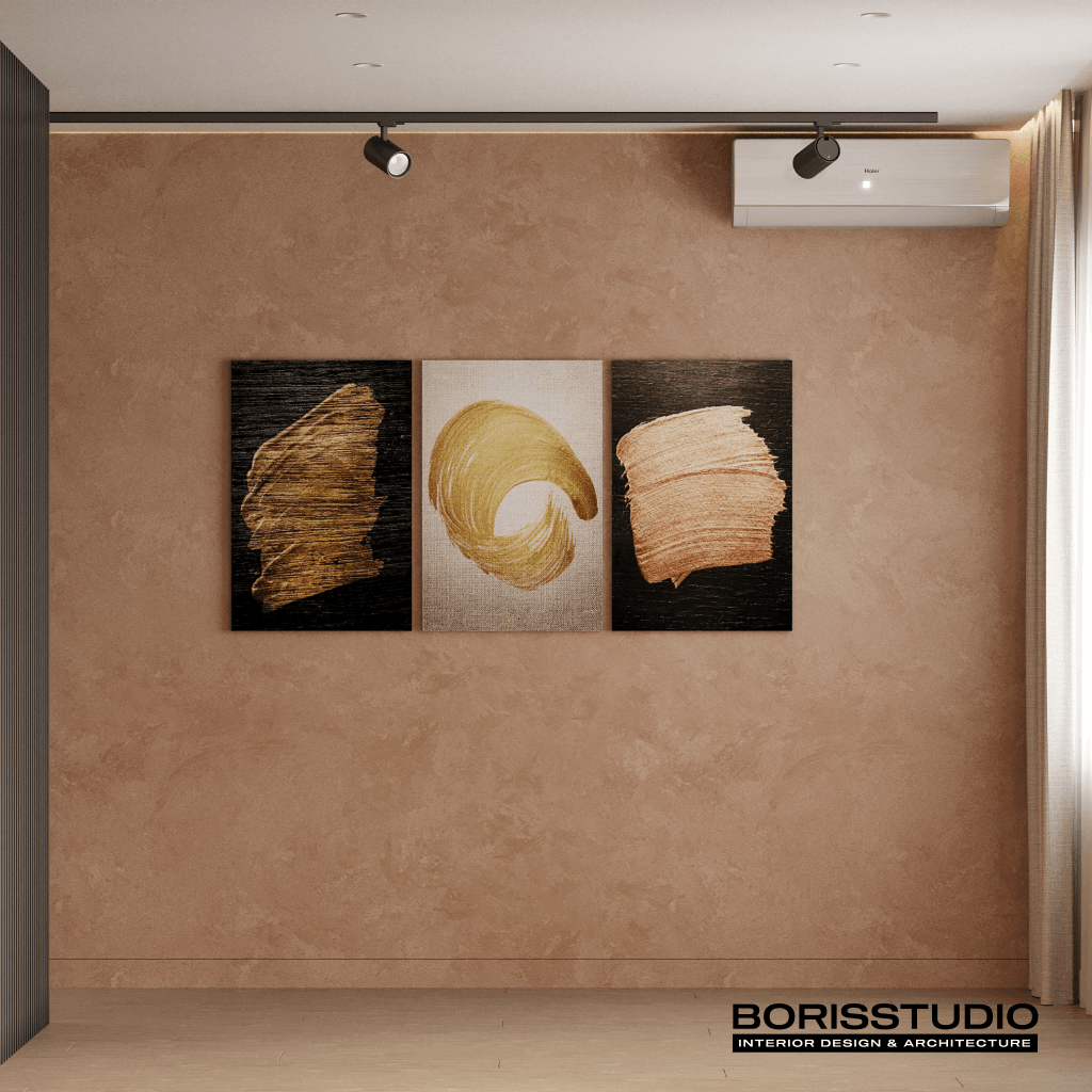 Дизайн-проект інтер'єру квартири, стіни, №5