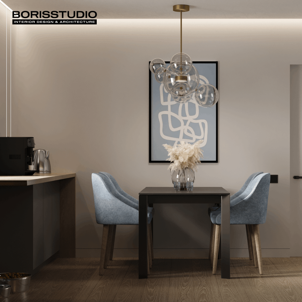 Дизайн-проект інтер'єру квартири, кухня, фото №29