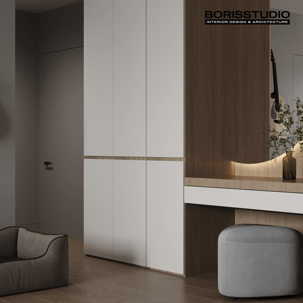 Дизайн-проект інтер'єру квартири, шафа, фото №5