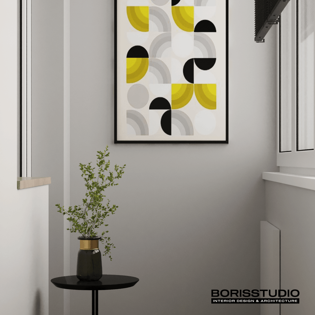 Дизайн-проект інтер'єру квартири, балкон, фото №36