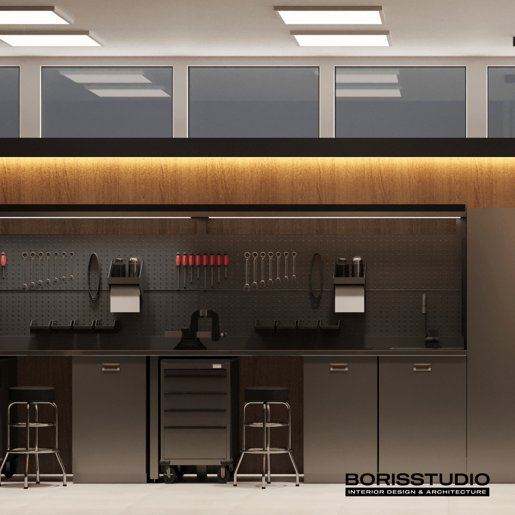 Дизайн-проект інтер'єру та сервісного центру, меблі, №3