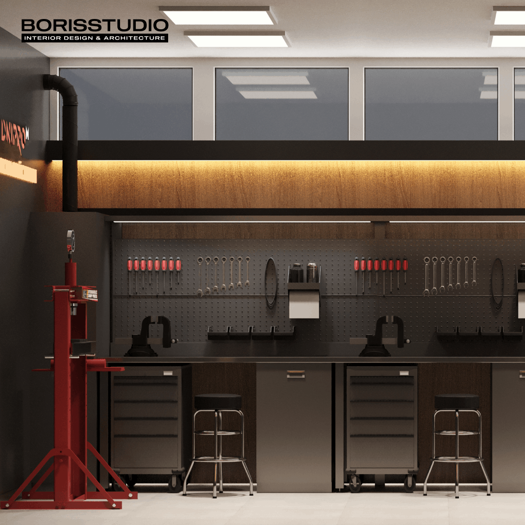 Дизайн-проект інтер'єру та сервісного центру, вітрина, №5