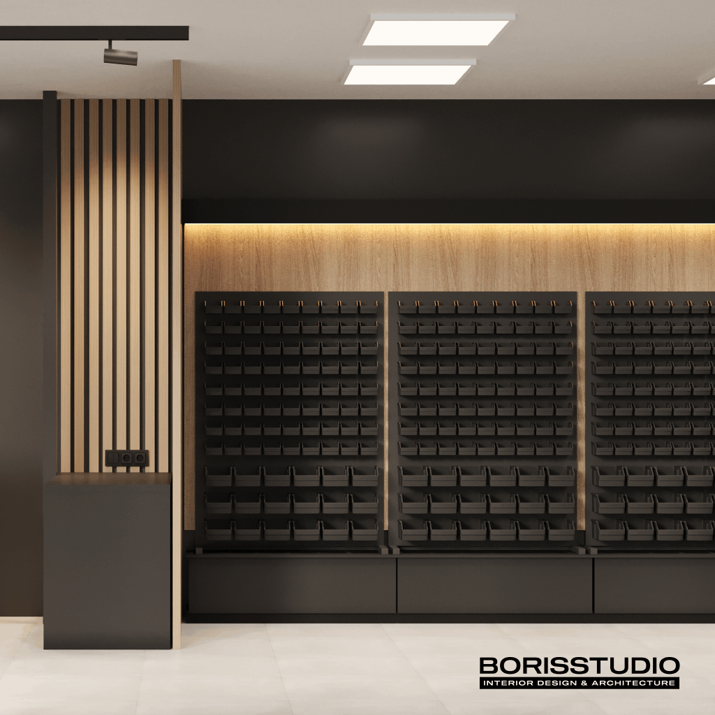 Дизайн-проект інтер'єру та сервісного фасаду центру, освітлення, №9