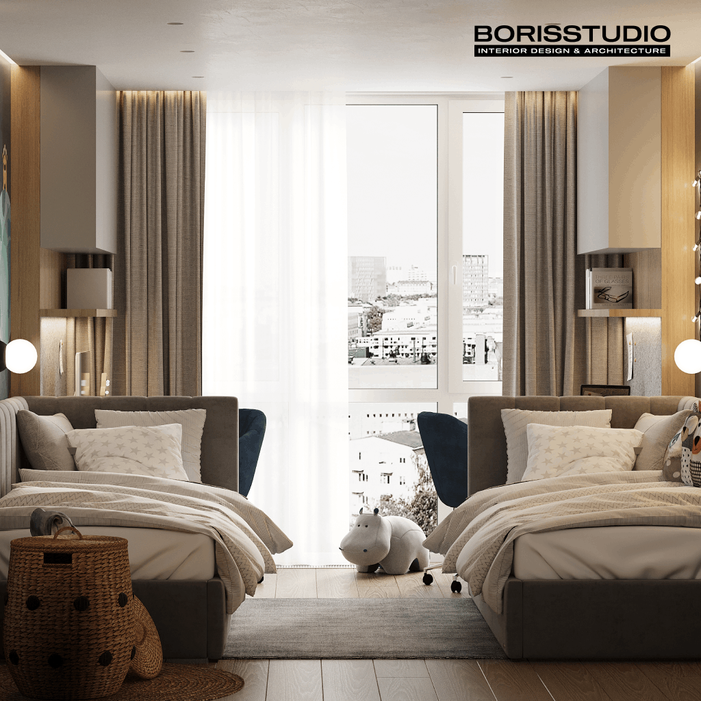 Сучасне оформлення дитячої кімнати