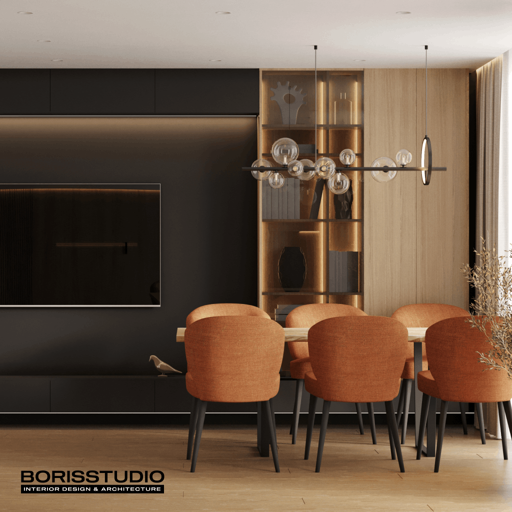 Дизайн-проект інтер'єру квартири, кухня, №8