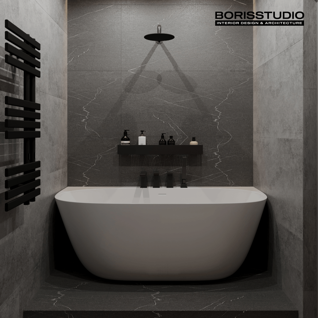 Дизайн-проект квартири, ванна, фото №34