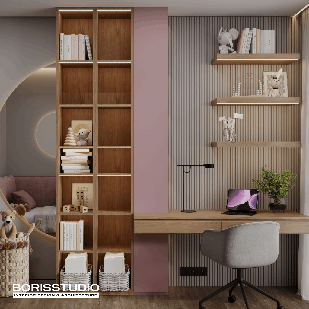 Дизайн-проект квартири, дитяча, фото №22