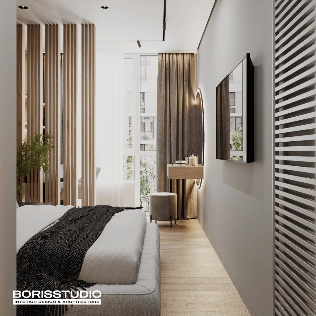 Дизайн-проект квартири, спальня, фото №24