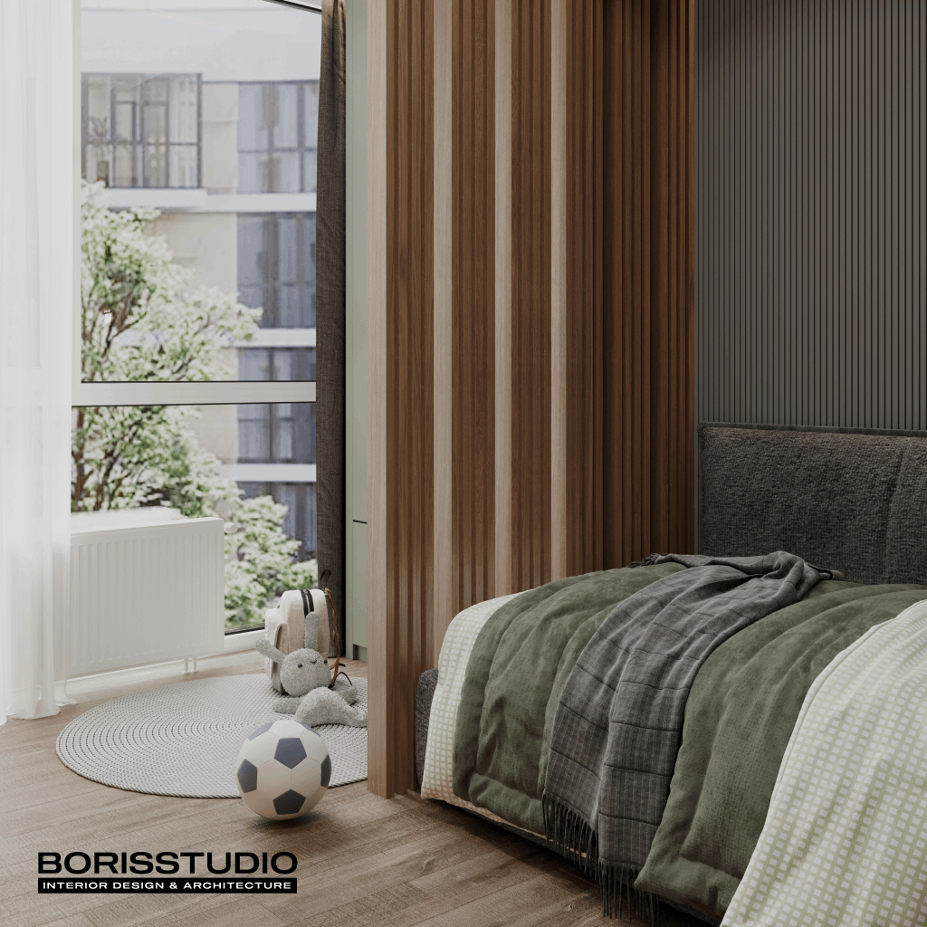 Дизайн-проект квартири, дитяча, фото №19