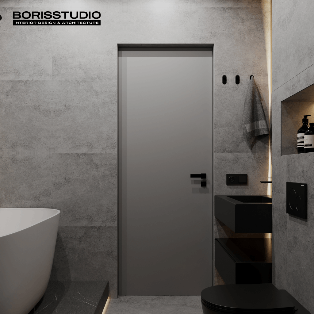 Дизайн-проект квартири, ванна, фото №37