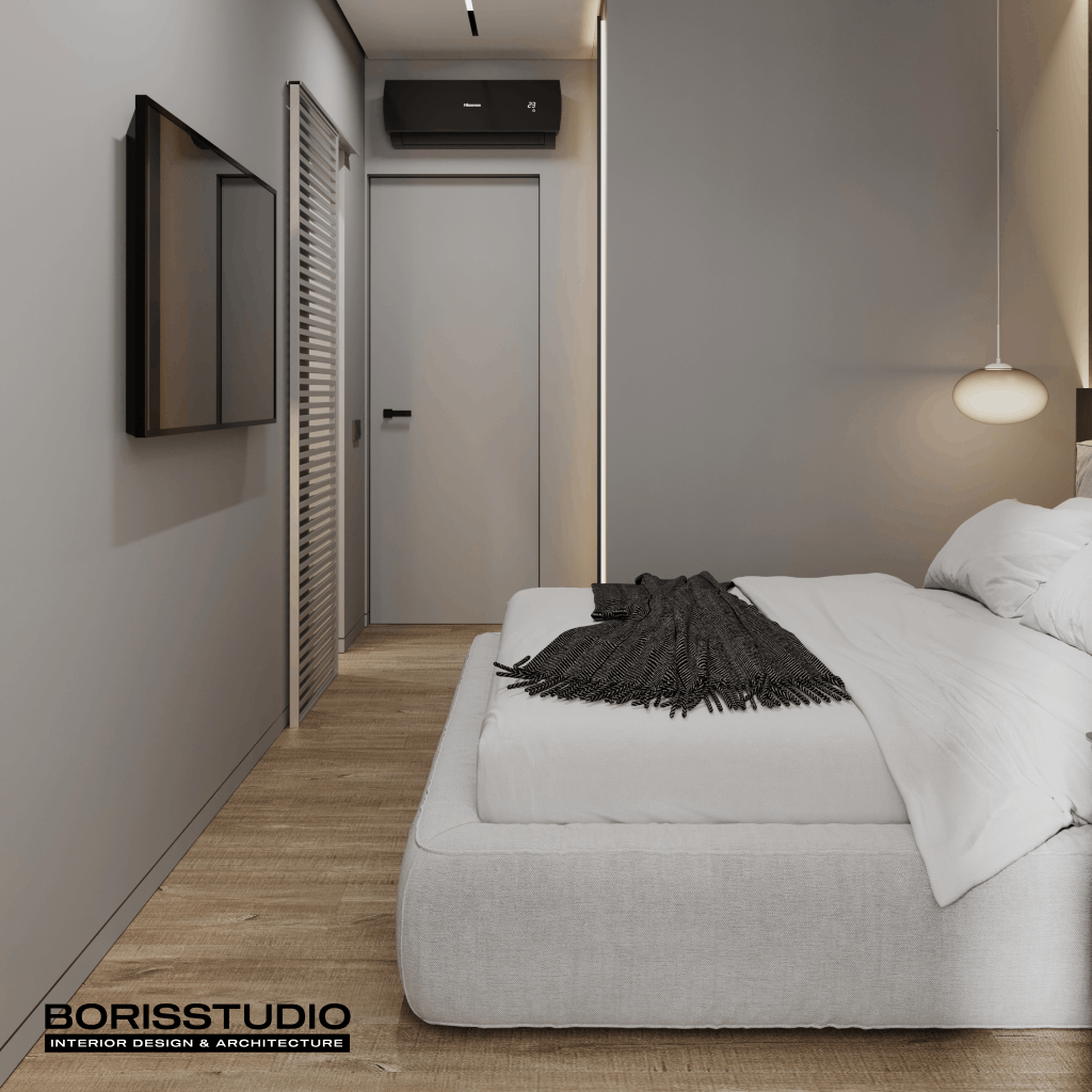 Дизайн-проект квартири, спальня, фото №23