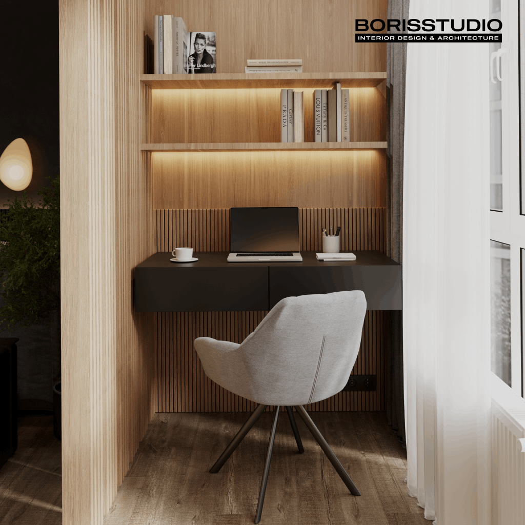 Дизайн-проект квартири, спальня, фото №25