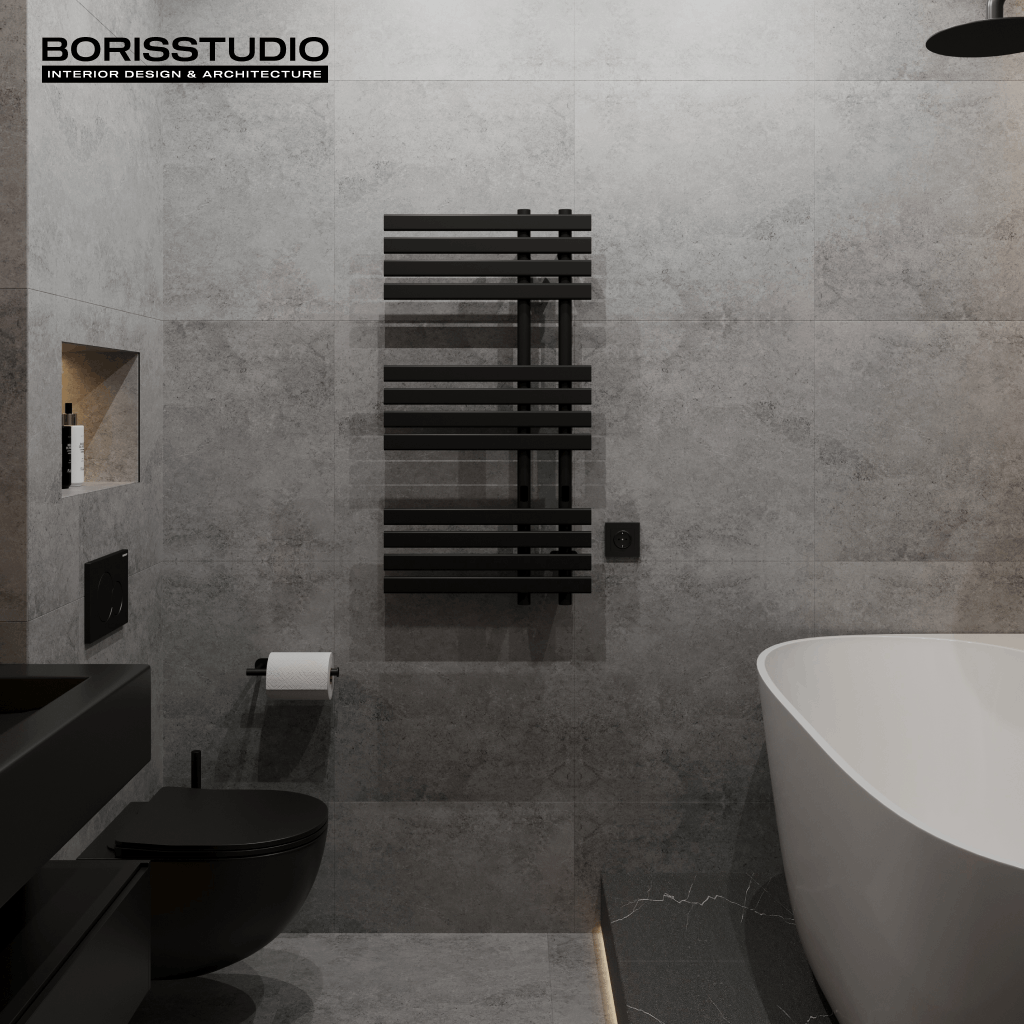 Дизайн-проект квартири, ванна, фото №36