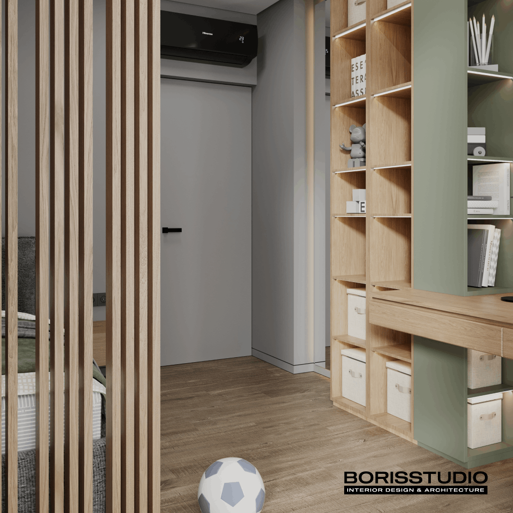 Дизайн-проект квартири, дитяча, фото №16