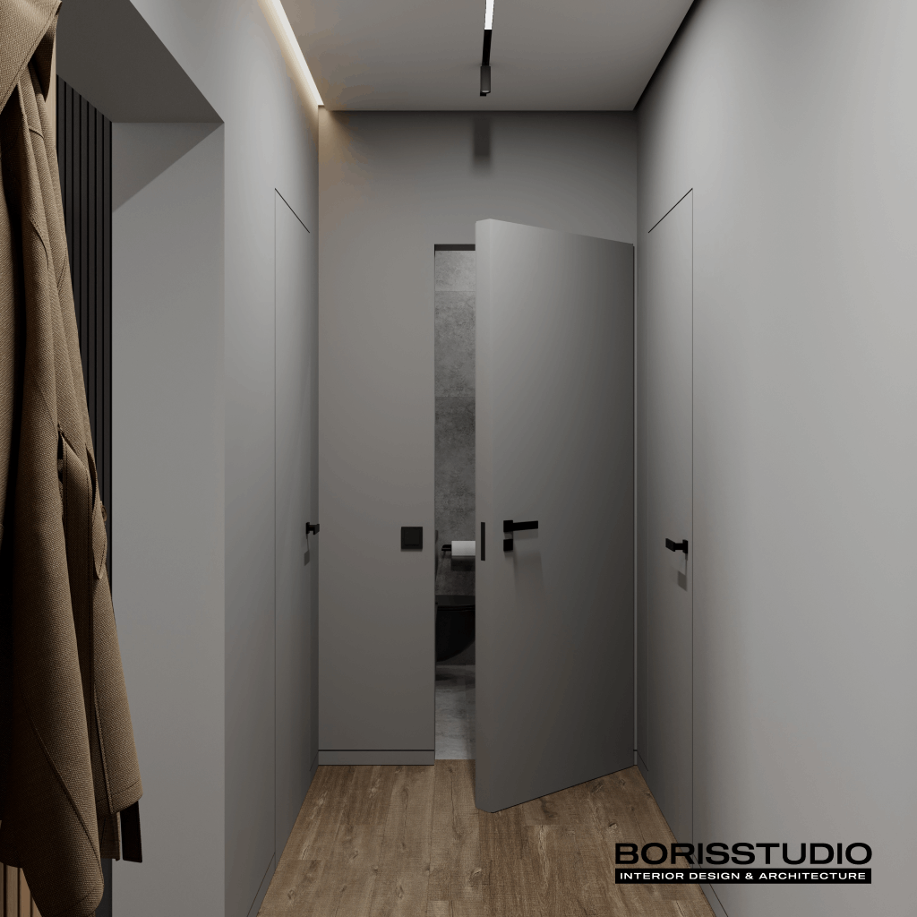 Дизайн-проект квартири, передпокій, фото №4