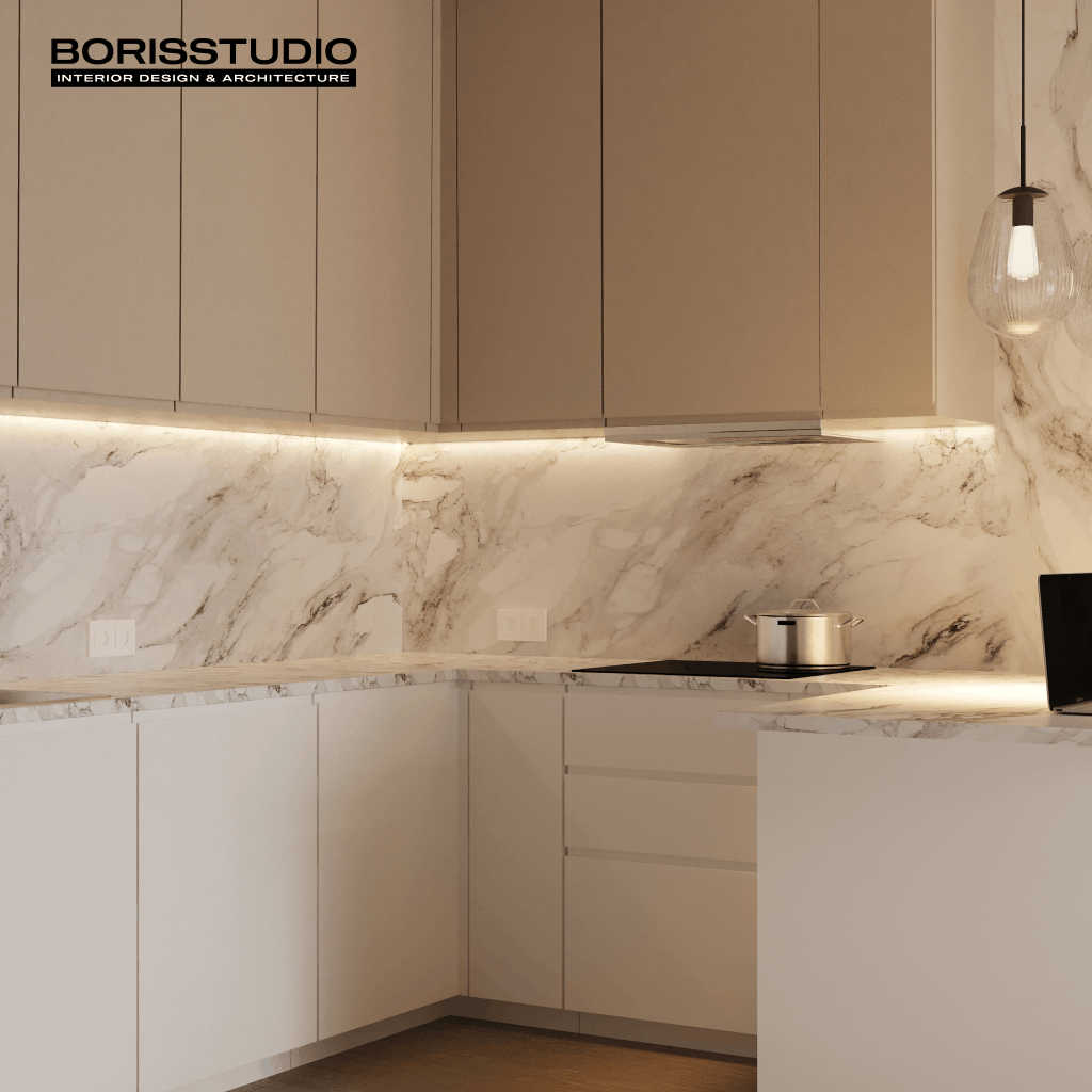 Дизайн-проект квартири, кухня, фото №6