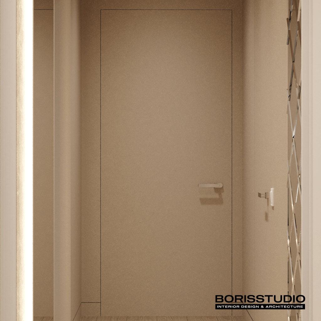 Дизайн-проект квартири, передпокій, фото №3