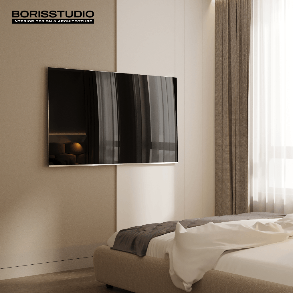 Дизайн-проект квартиры, спальня, фото №16