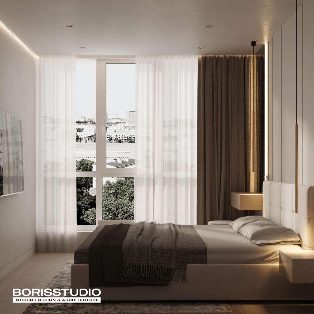 Дизайн-проект квартири, спальня, фото №31