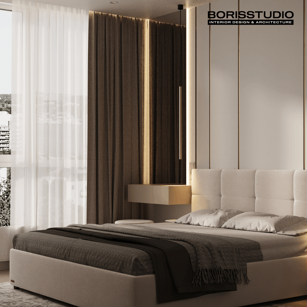 Дизайн-проект квартири, спальня, фото №30