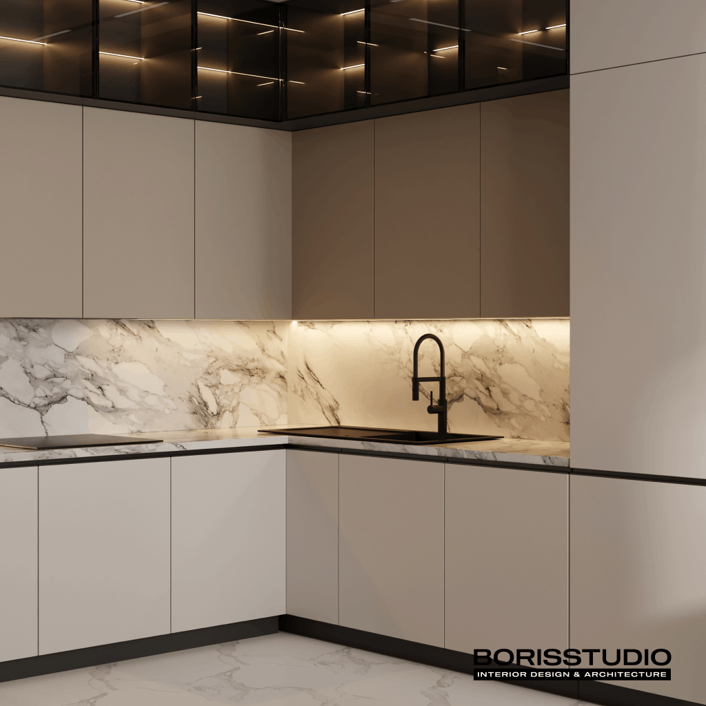 Дизайн-проект квартири, кухня, фото №22