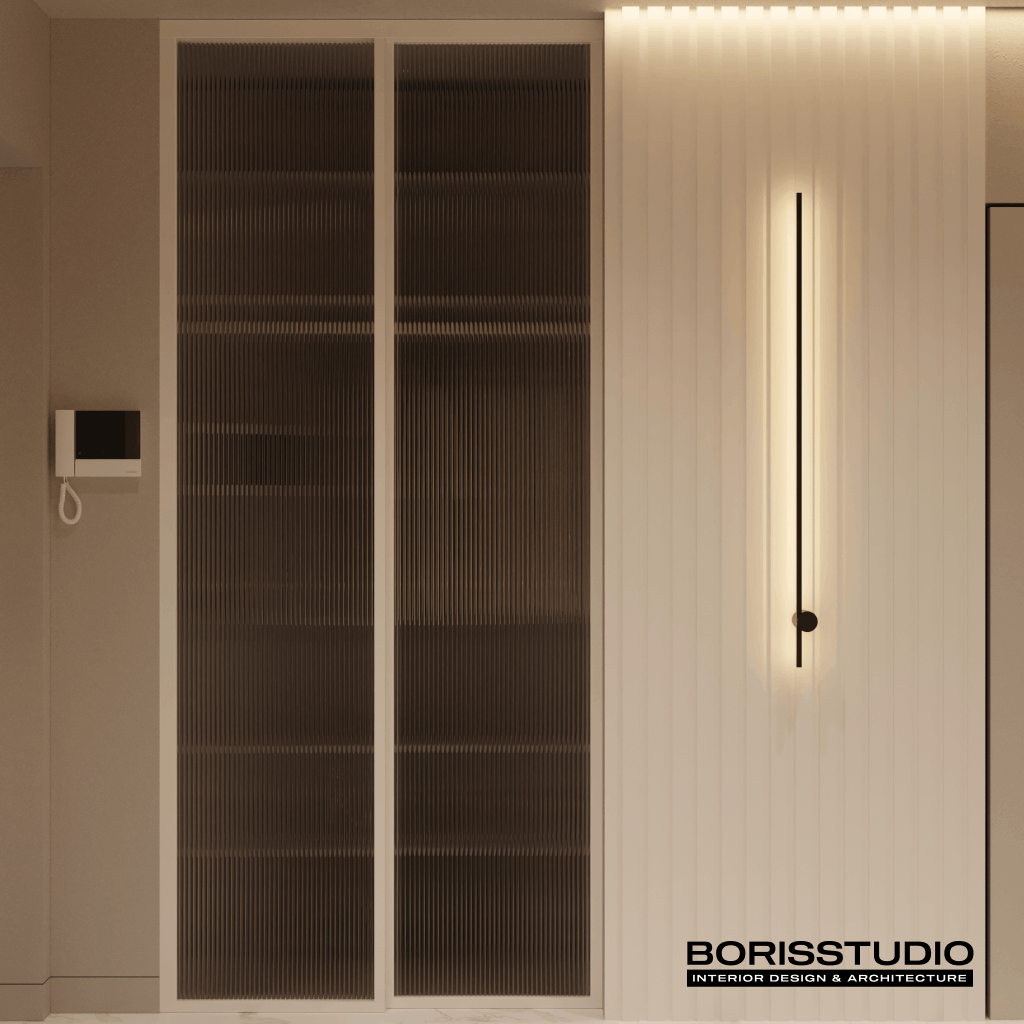 Дизайн-проект квартири, вбиральня, фото №5