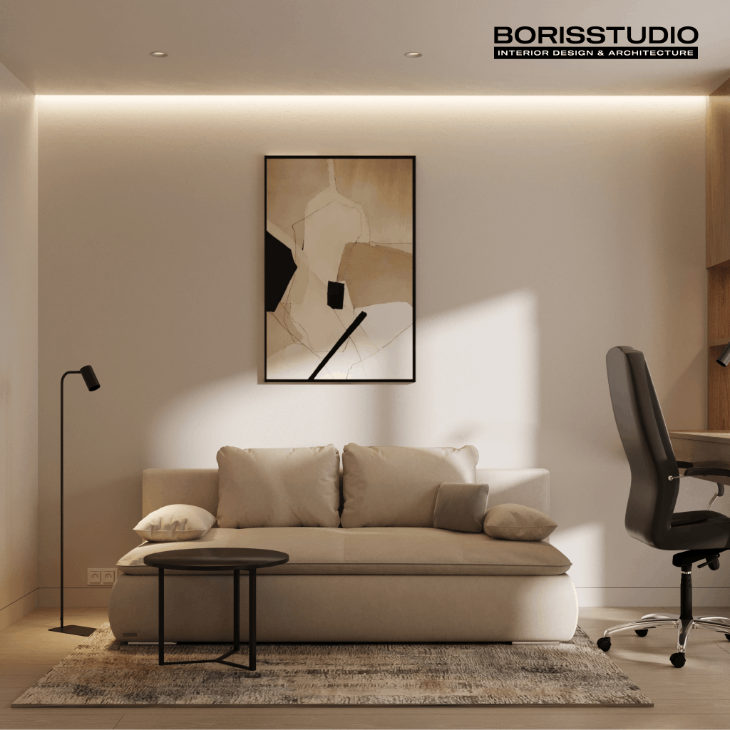 Дизайн-проект квартири, кабінет, №25