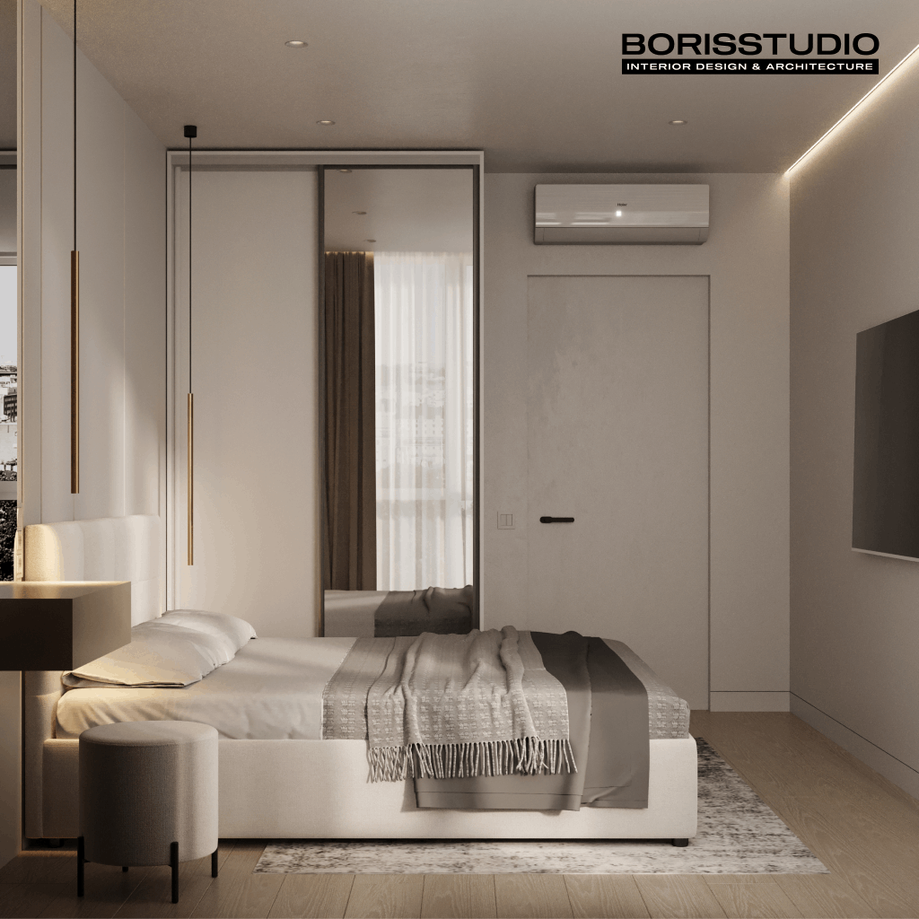 Дизайн-проект квартири, спальня, фото №27