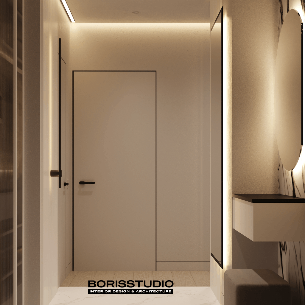 Дизайн-проект квартири, передпокій, фото №2