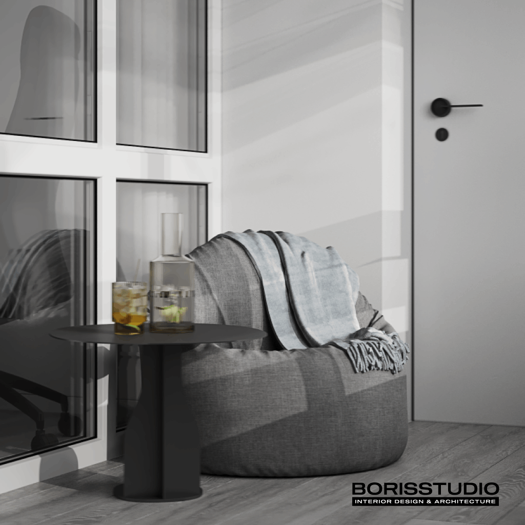 Дизайн-проект квартири, балкон, фото №58