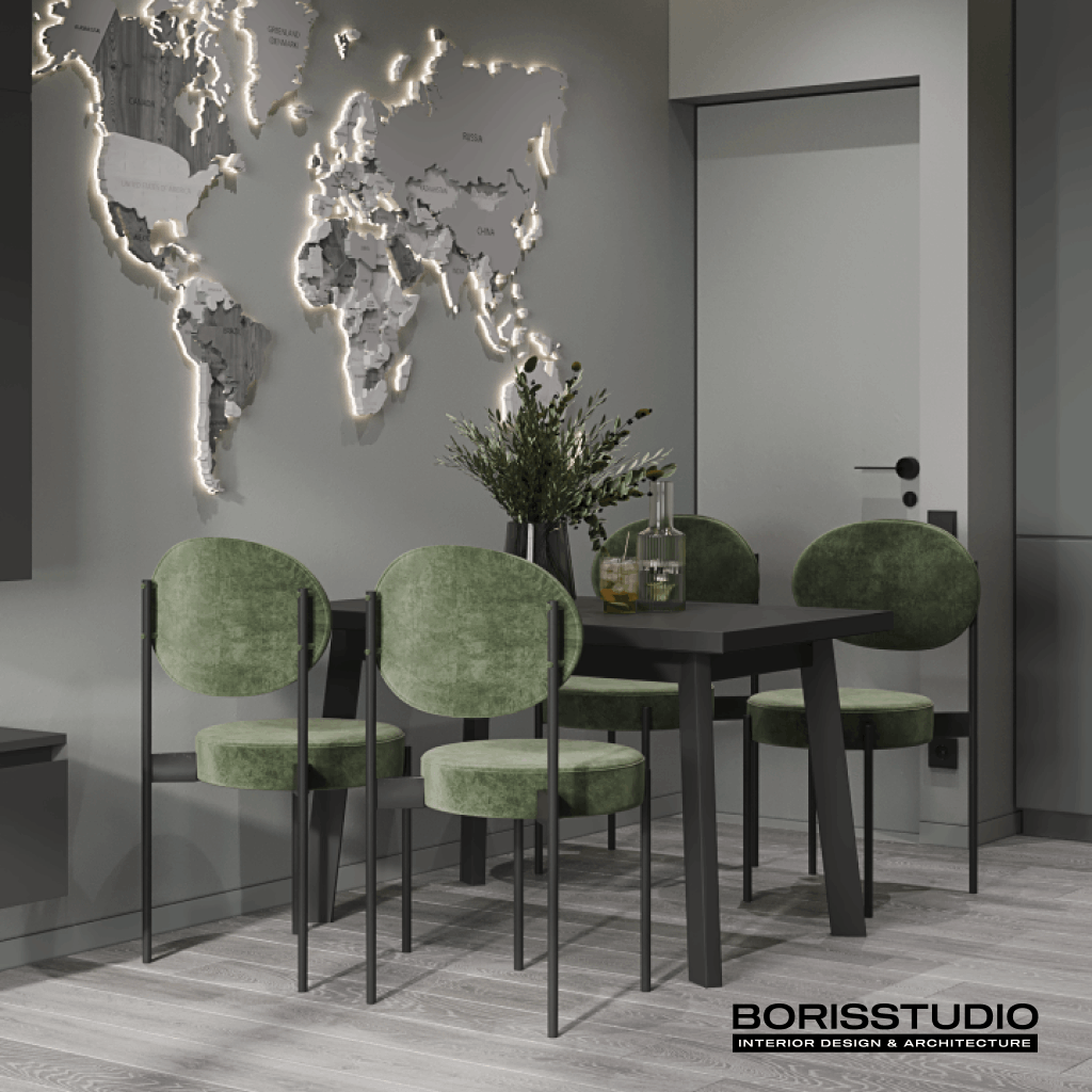 Дизайн-проект квартири, кухня, фото №14