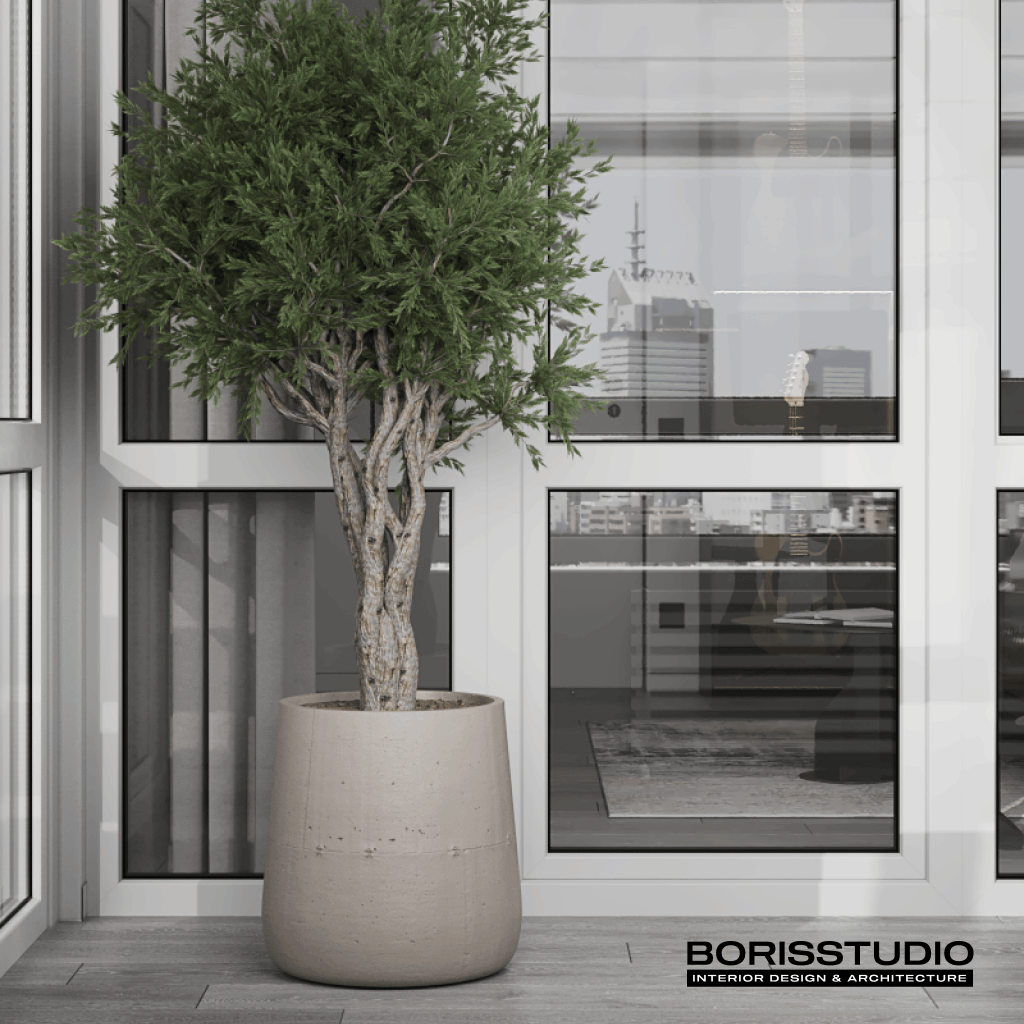 Дизайн-проект квартири, балкон, фото №61