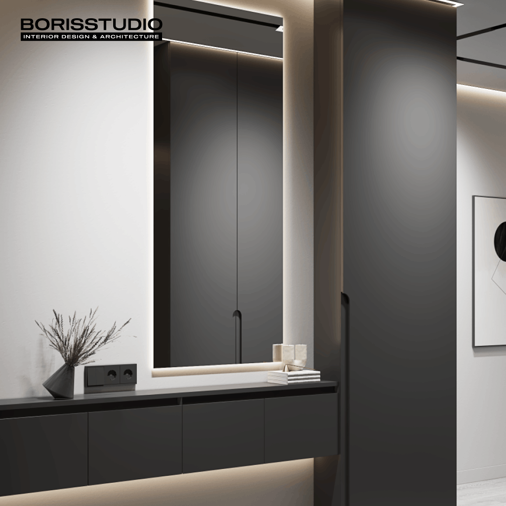 Дизайн-проект квартири, передпокій, фото №3