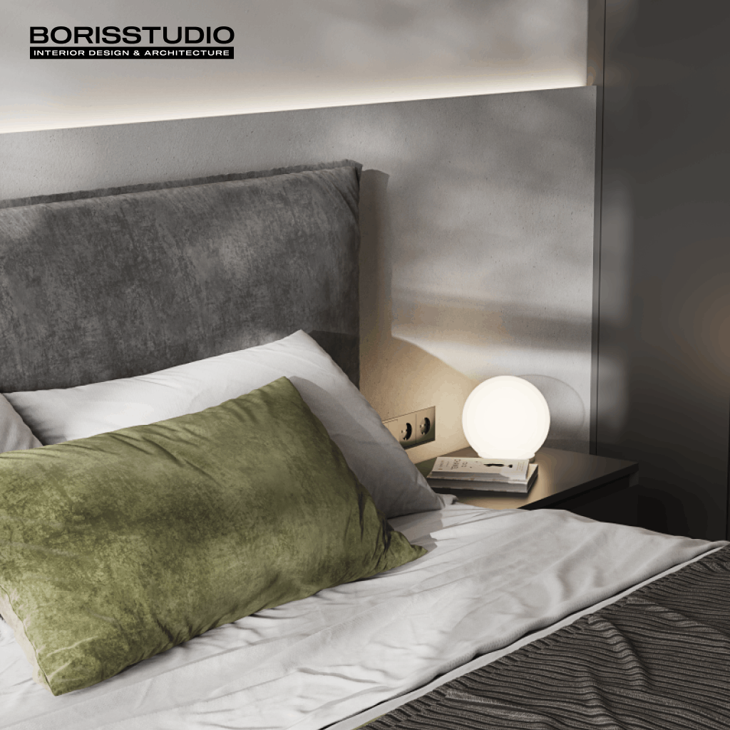 Дизайн-проект квартири, спальня, фото №35