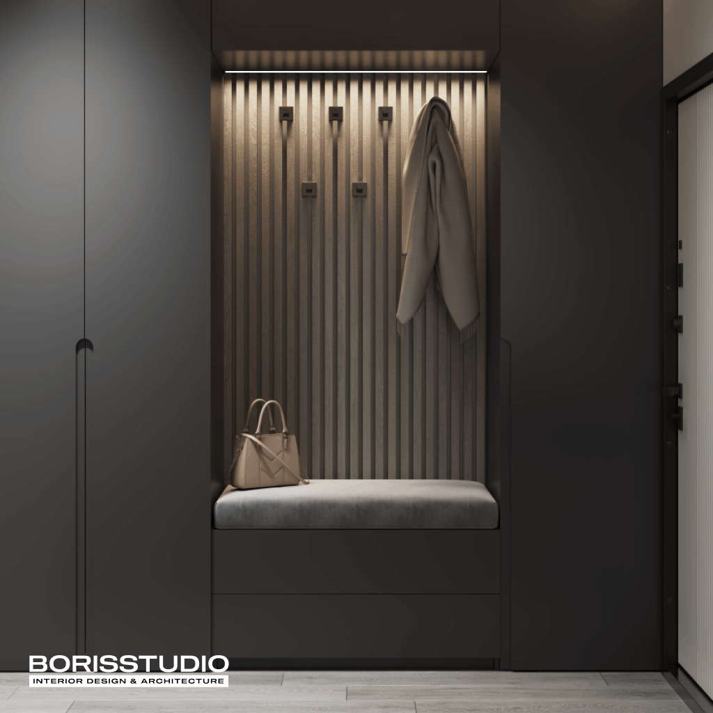 Дизайн-проект квартири, передпокій, фото №6