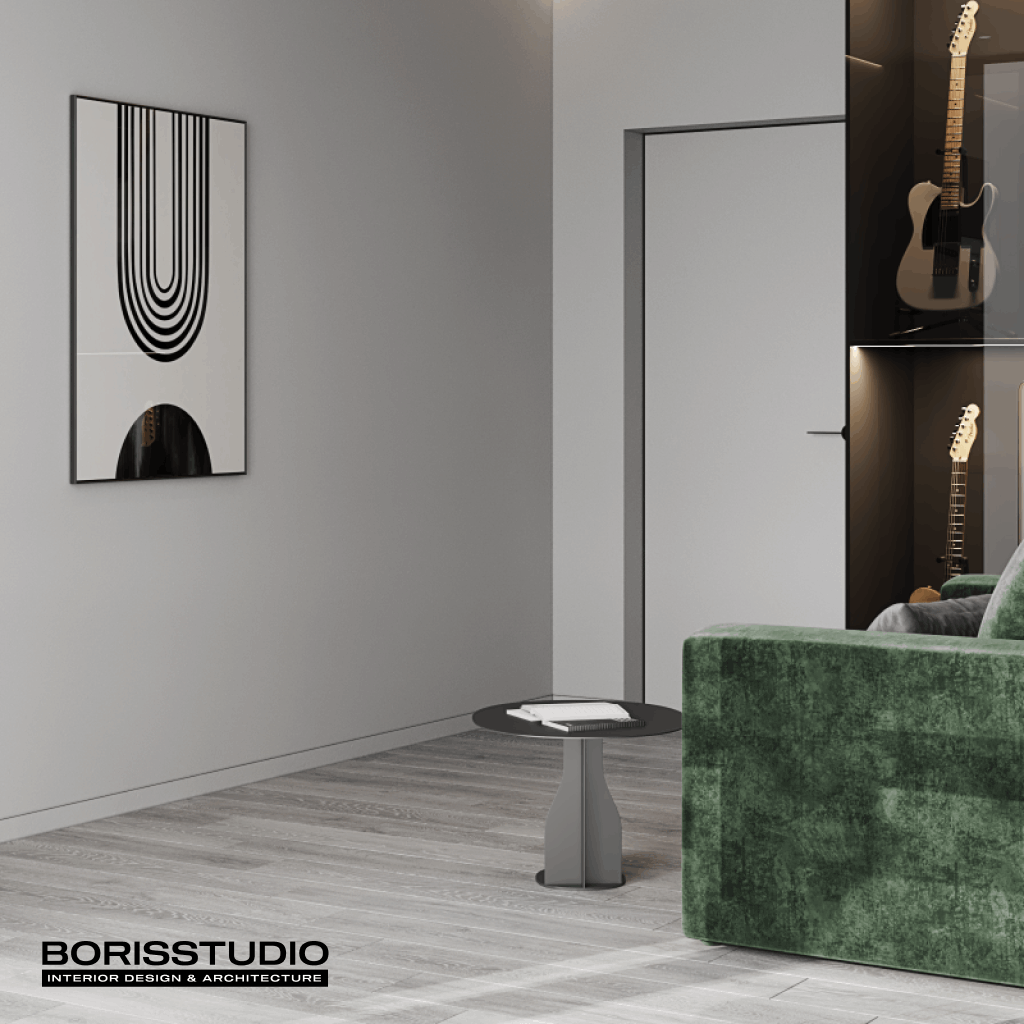 Дизайн-проект квартири, кабінет, №22