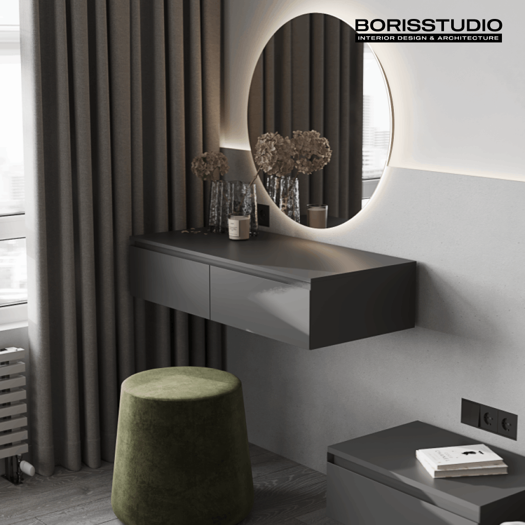 Дизайн-проект квартири, спальня, фото №38Дизайн-проект квартири, спальня, фото №38