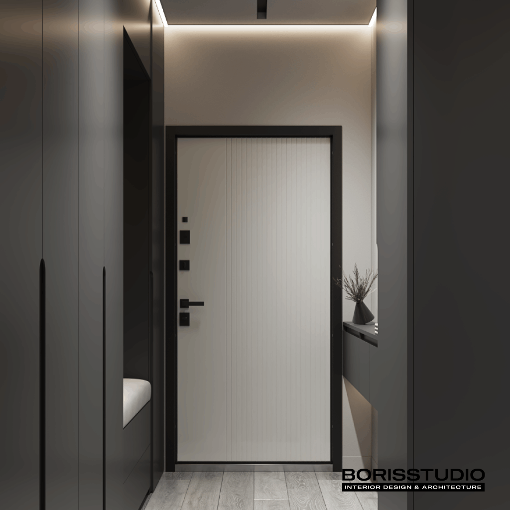 Дизайн-проект квартири, передпокій, фото №1